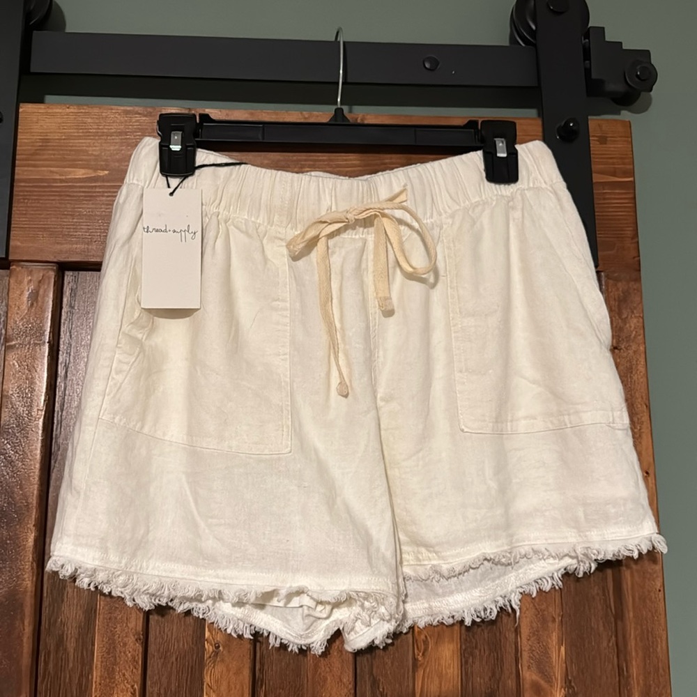 White shorts